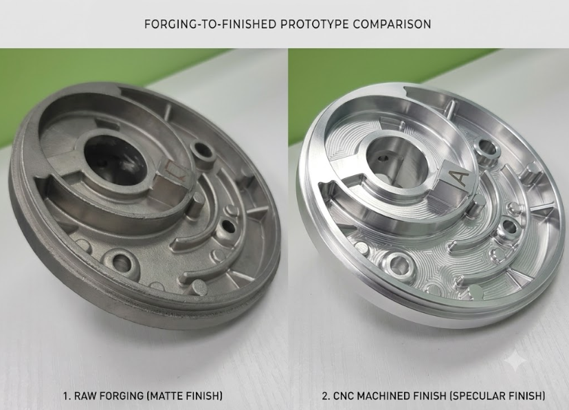 Forging + CNC Machining Service