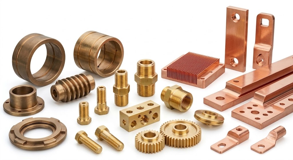 Brass, Copper & Bronze