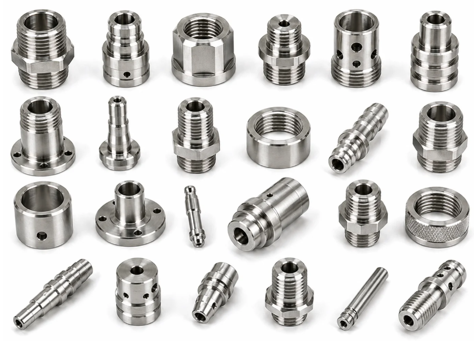 Stainless Steel (304, 316, 17-4 PH, 303)